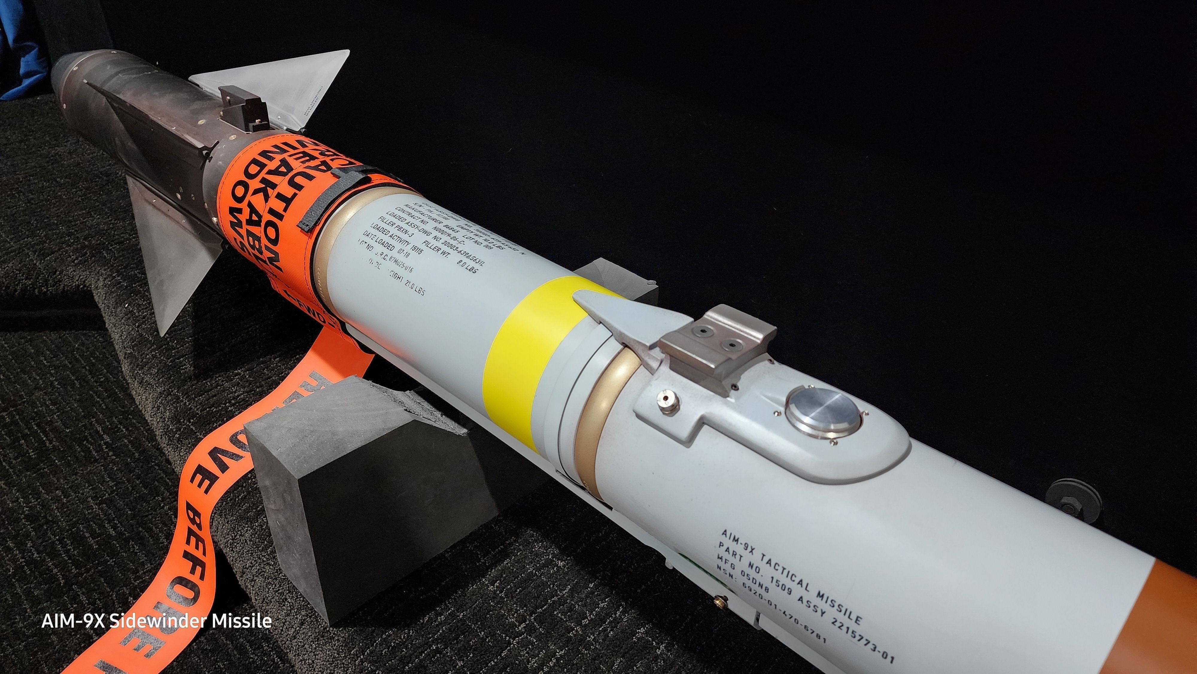 AIM-9X Sidewinder Simplified-Extreme Detail - 3D Print Ready 3D print model_29