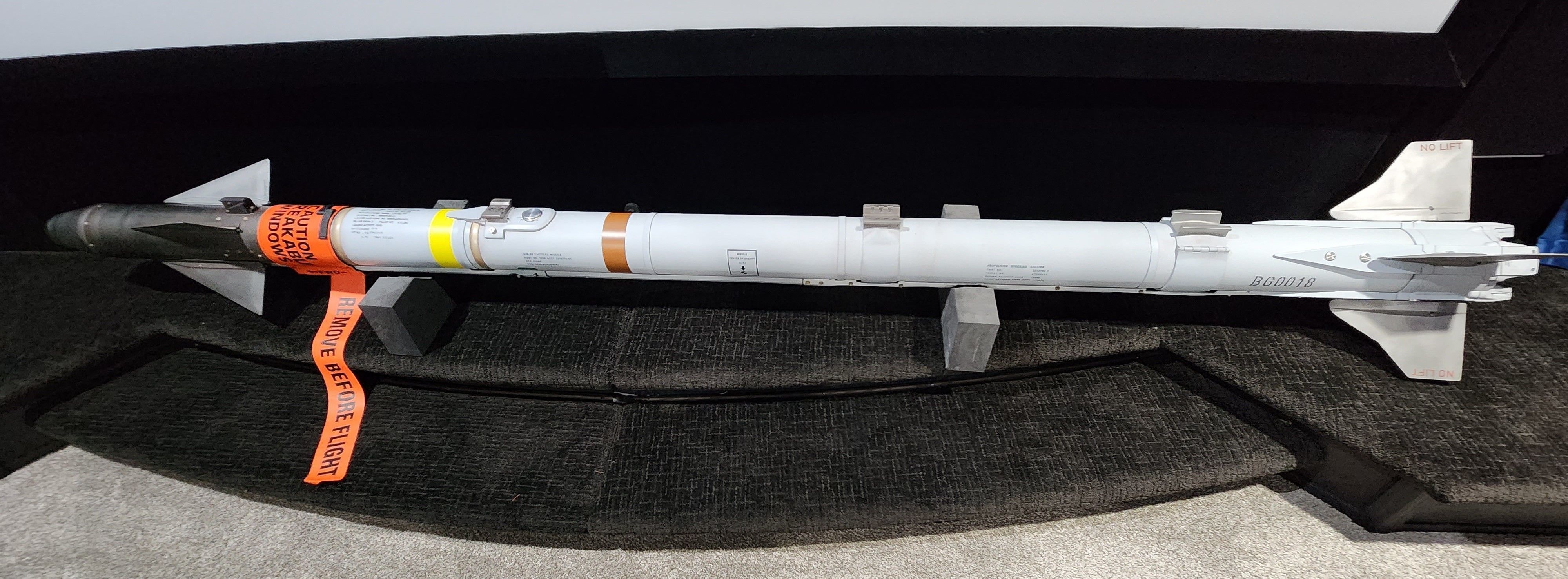 AIM-9X Sidewinder Simplified-Extreme Detail - 3D Print Ready 3D print model_17