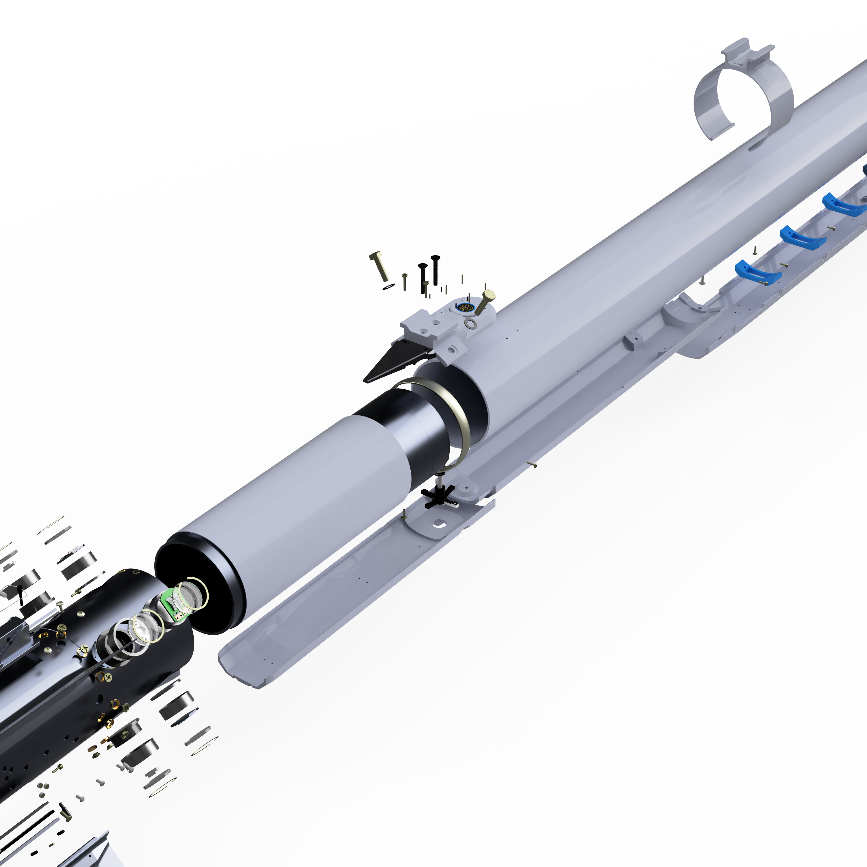 AIM-9X Sidewinder Simplified-Extreme Detail - 3D Print Ready 3D print model_39