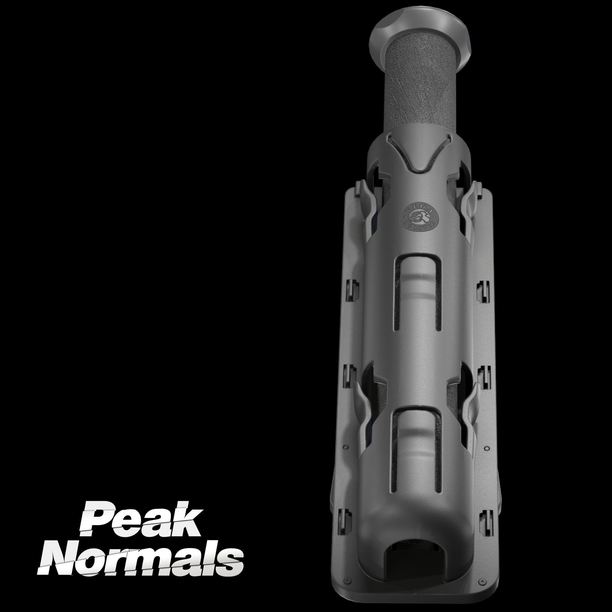 Vega Holsters - Batton Holder Low-poly 3D model_8