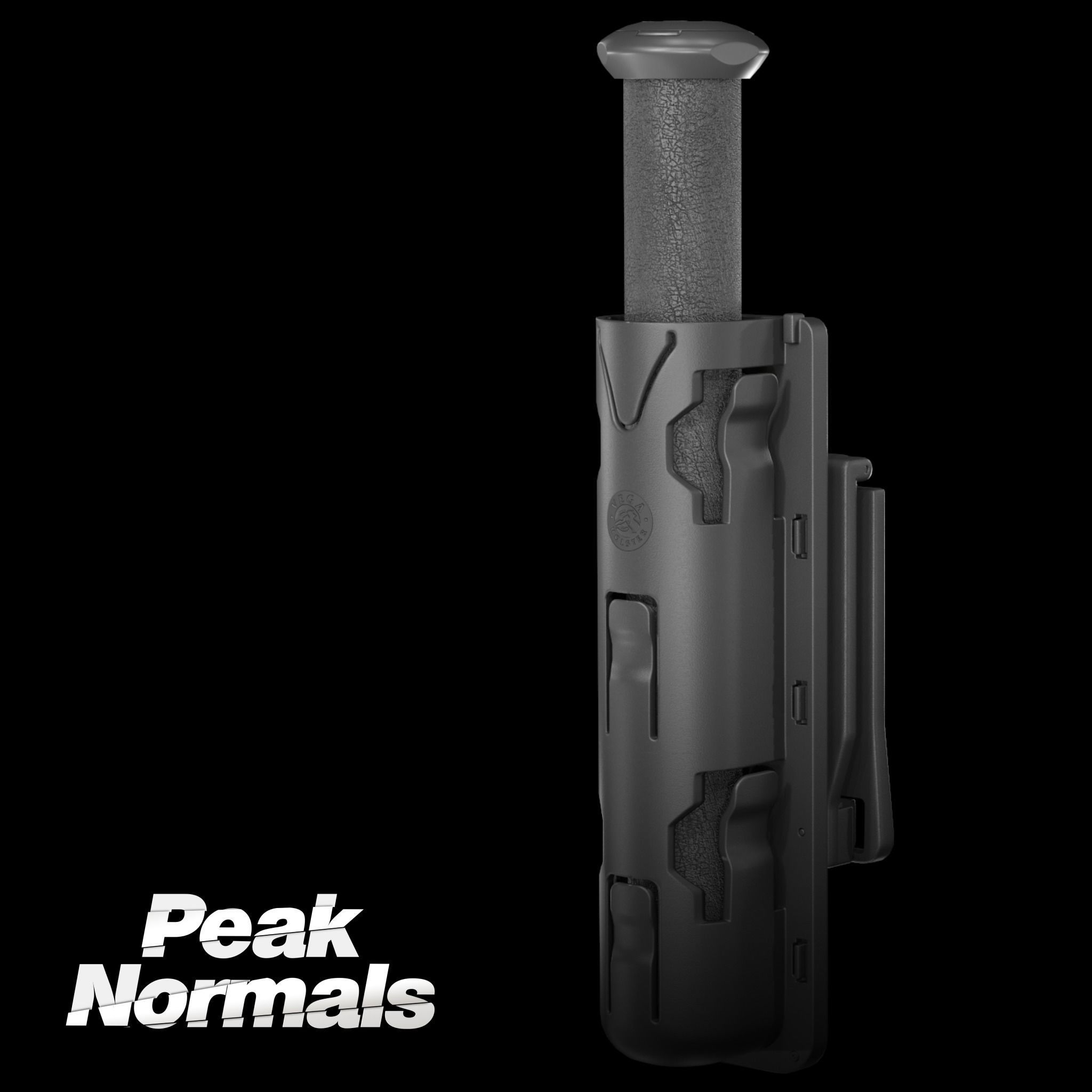 Vega Holsters - Batton Holder Low-poly 3D model_6