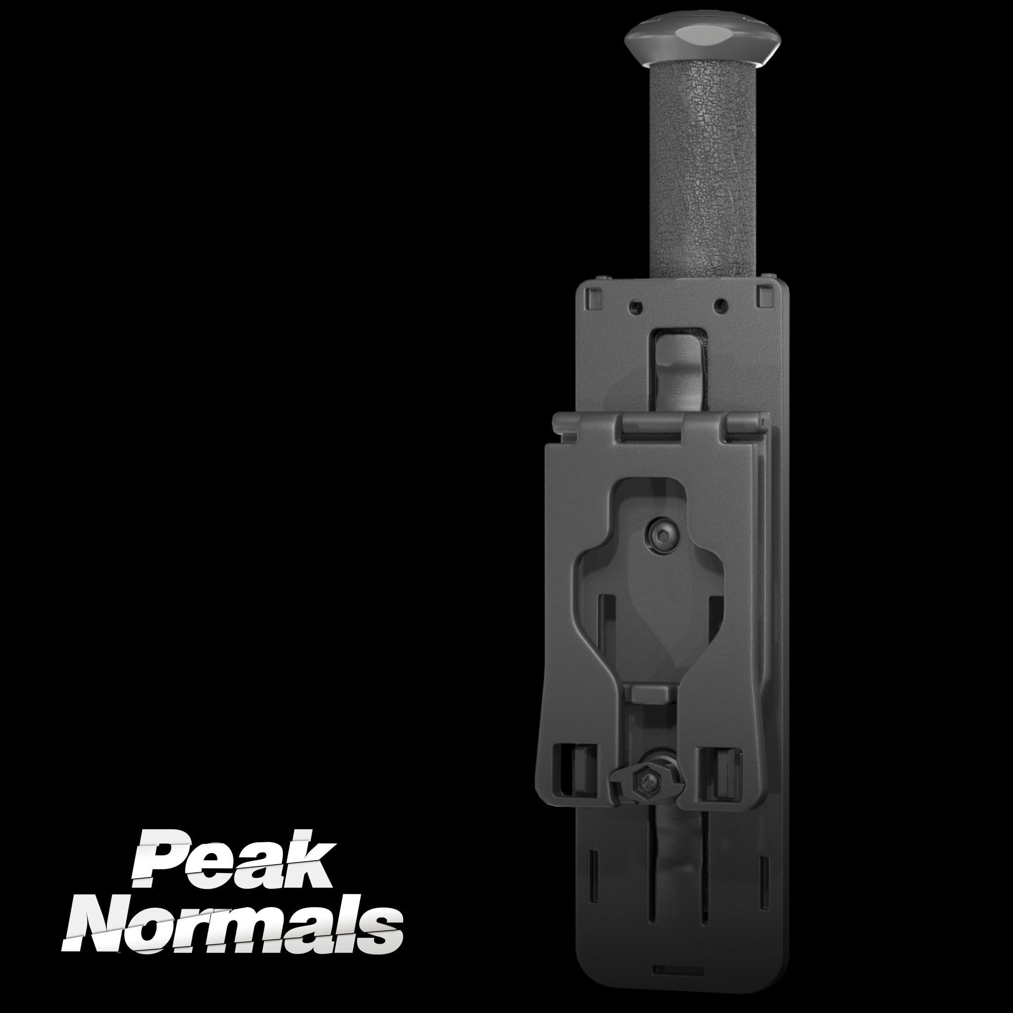 Vega Holsters - Batton Holder Low-poly 3D model_9