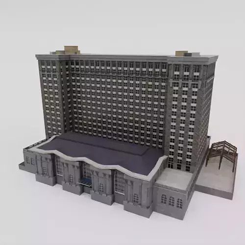 Michigan Central Train Station 3D model