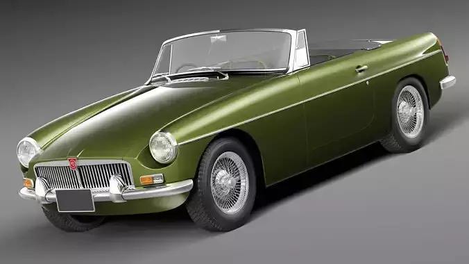 MG MGB 1962-1980 3D model