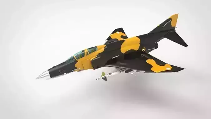 F-4E Phantom II  3D model