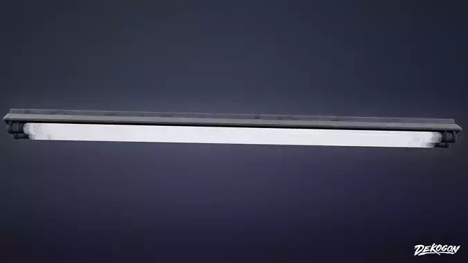 HIGH SCHOOL GYM - Ceiling Light 01 - LOW POLY