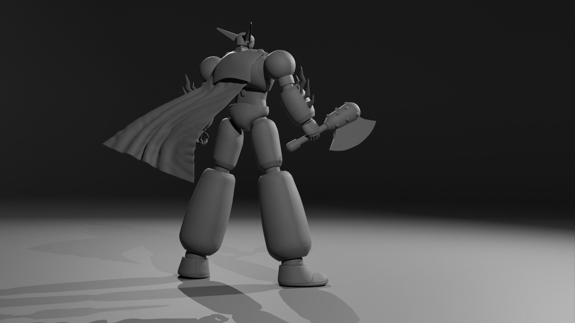 Getter Robo 3D print model_7