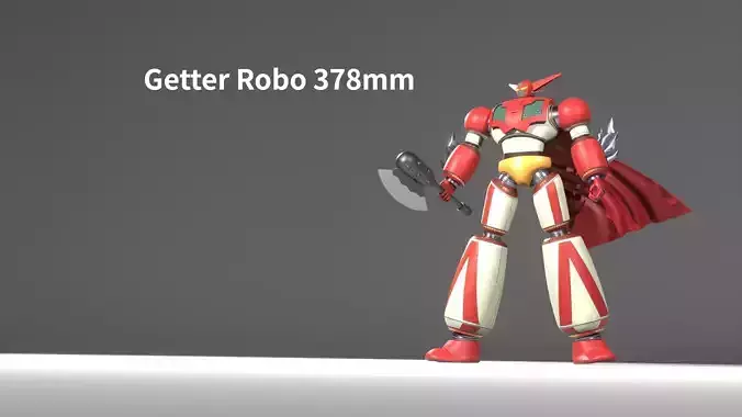 Getter Robo 3D print model