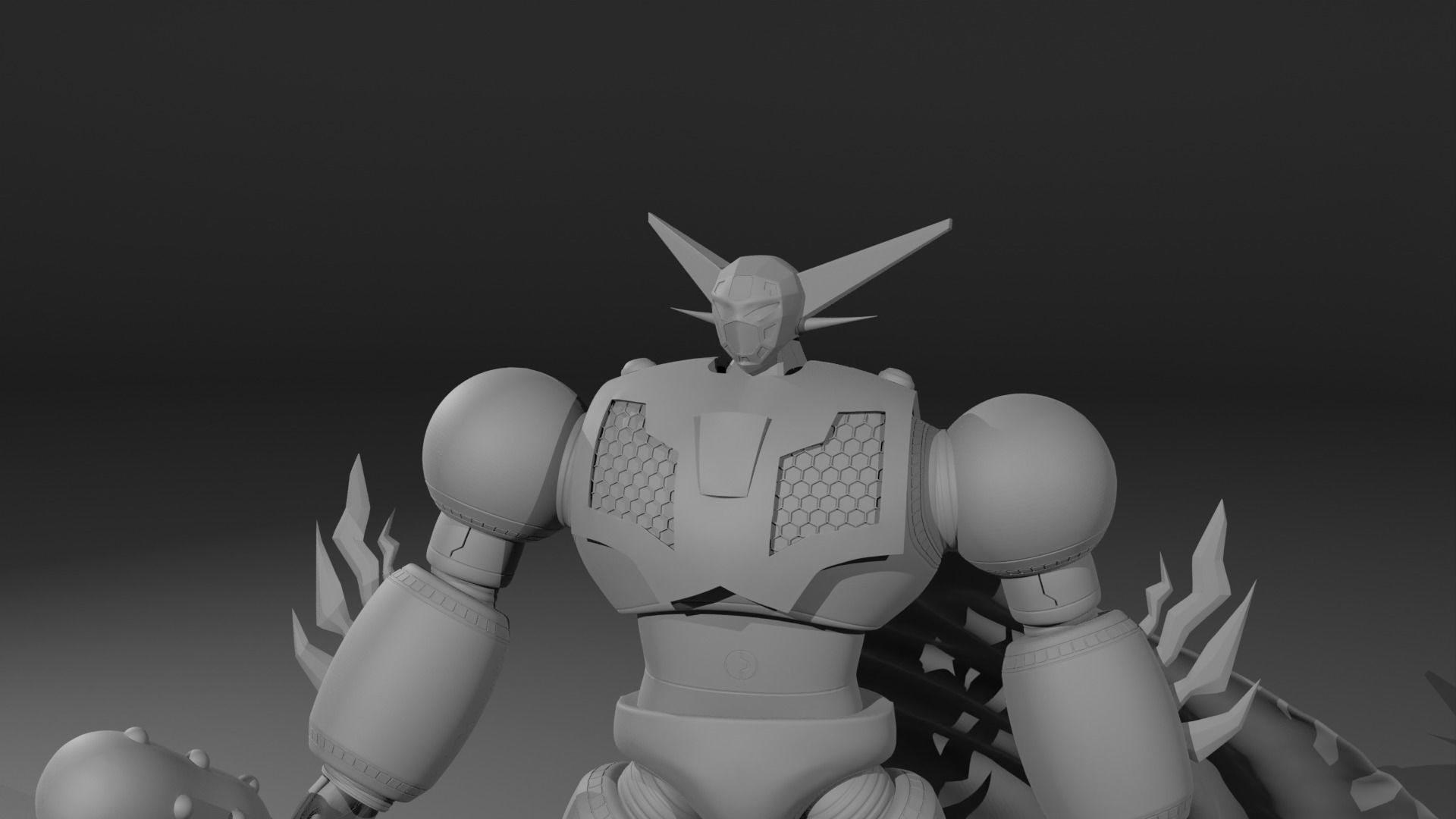 Getter Robo 3D print model_16