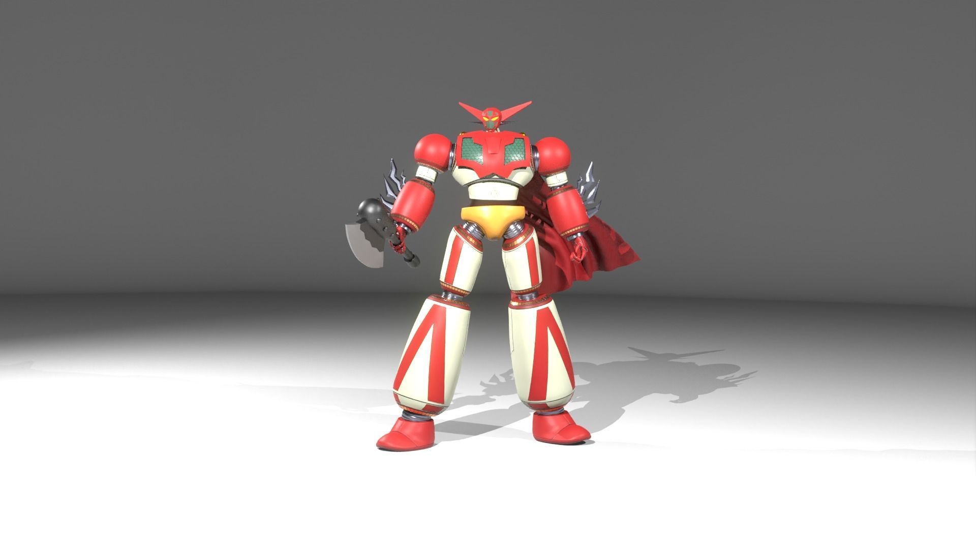 Getter Robo 3D print model_12