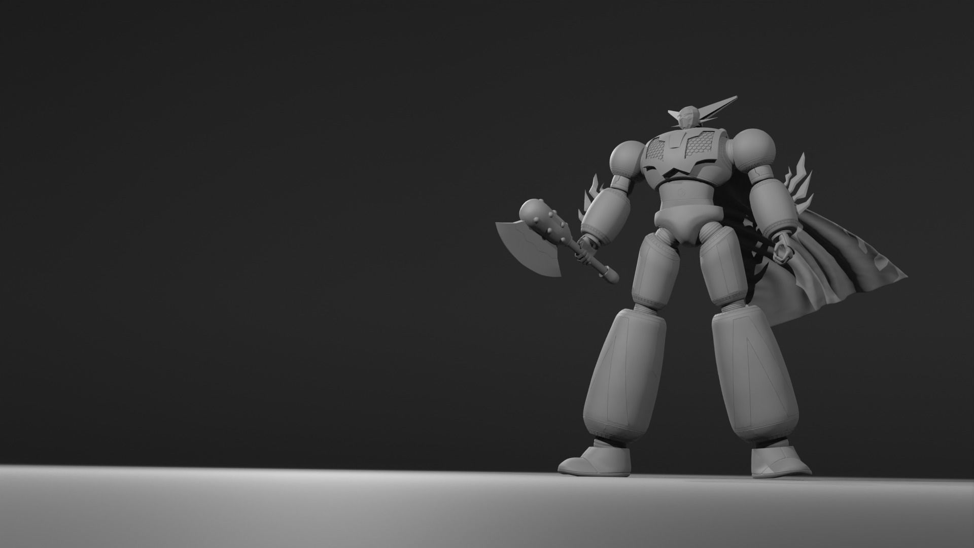 Getter Robo 3D print model_2