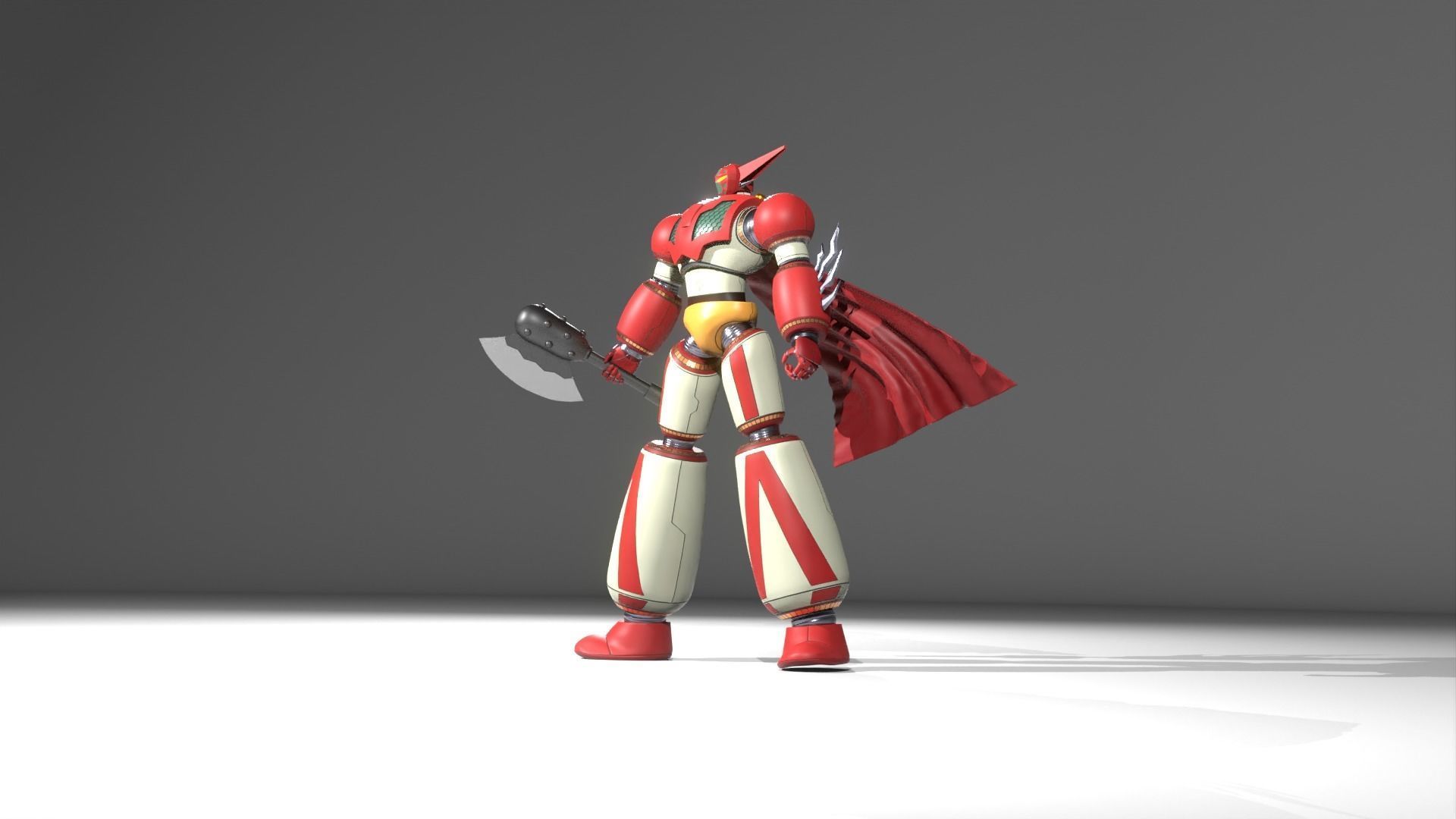 Getter Robo 3D print model_13