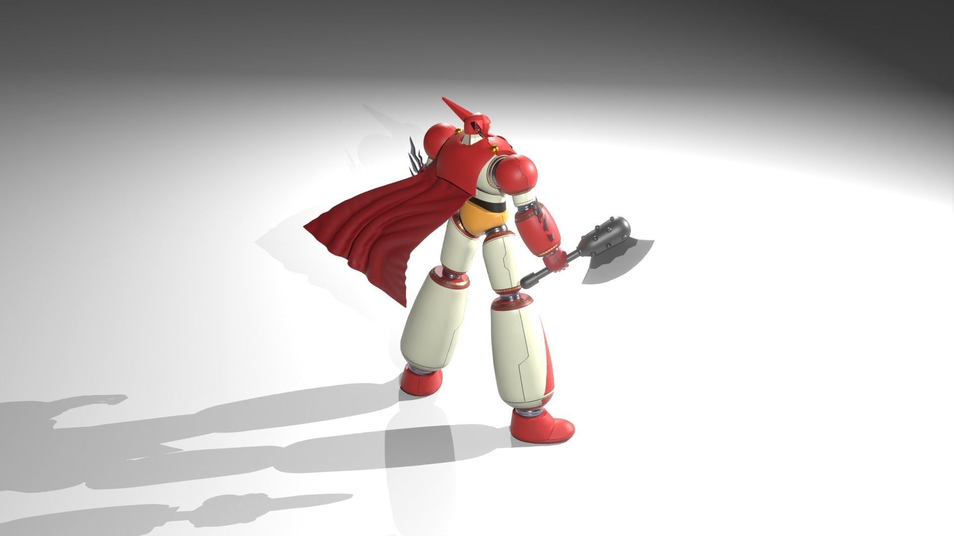 Getter Robo 3D print model_11