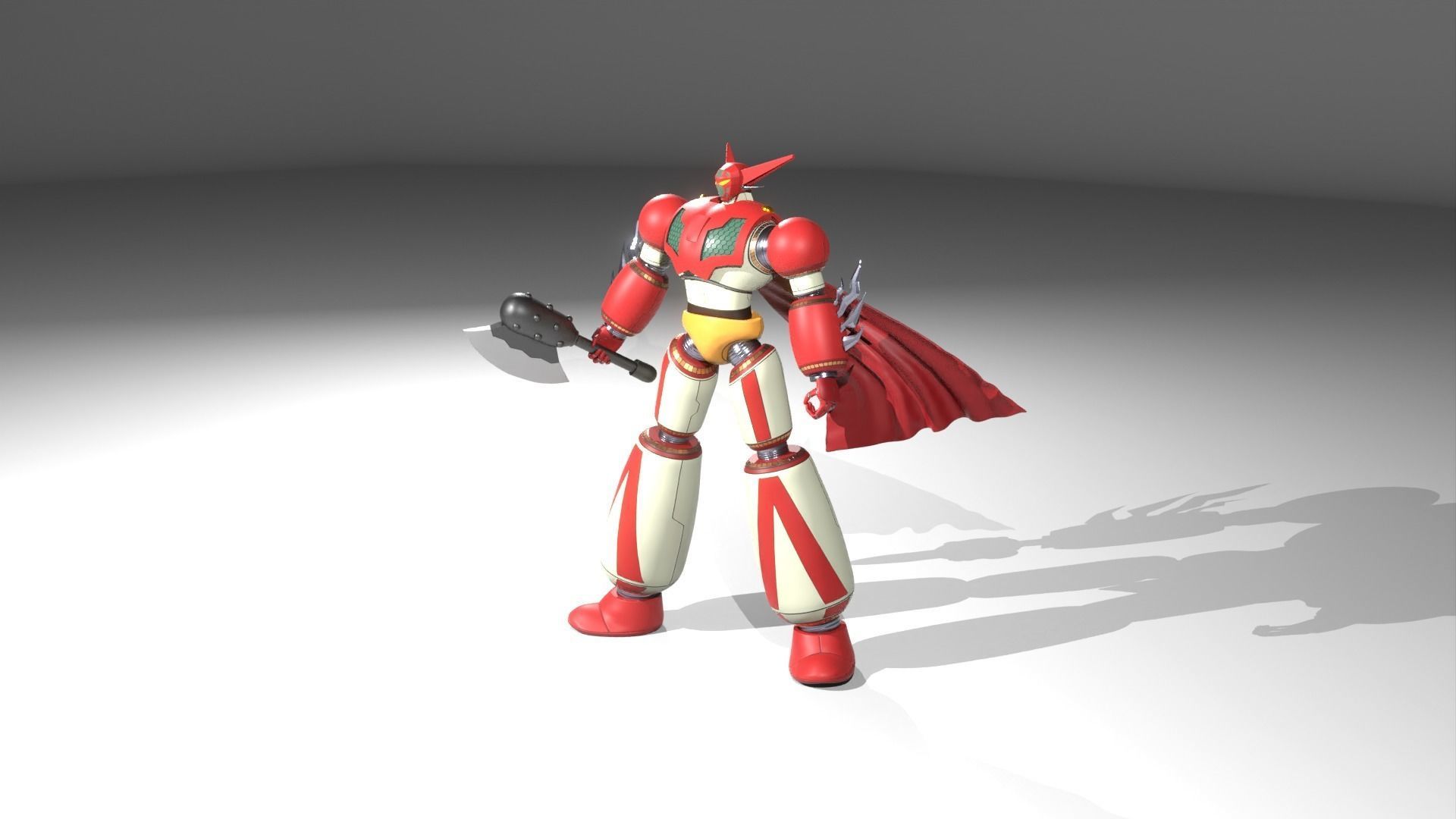 Getter Robo 3D print model_9