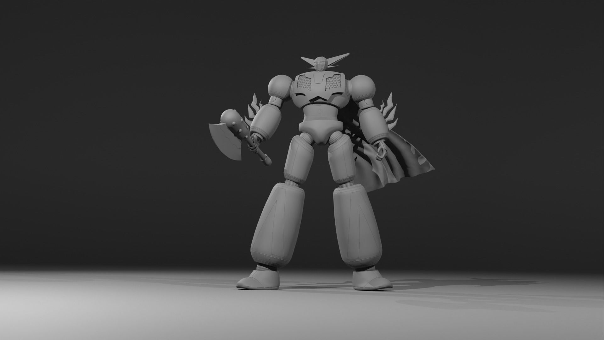 Getter Robo 3D print model_8