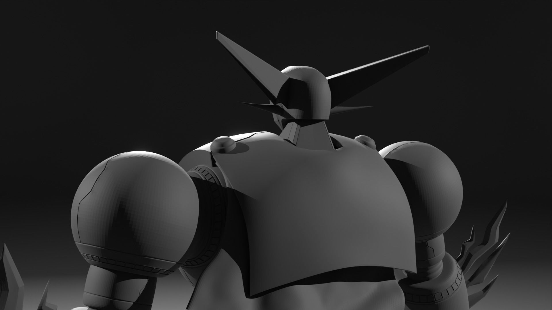 Getter Robo 3D print model_5