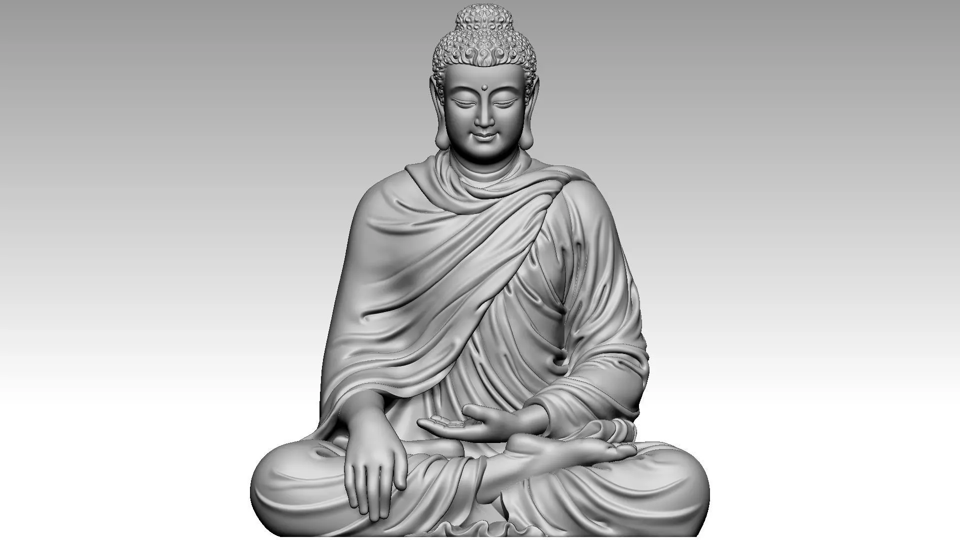 Bodhi Buddha 3D print model