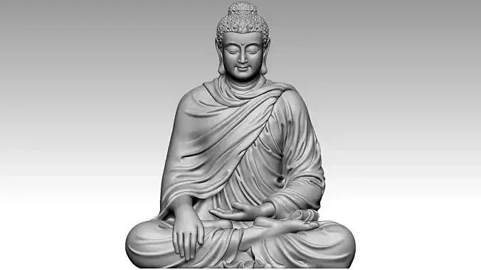 Bodhi Buddha  3D print model