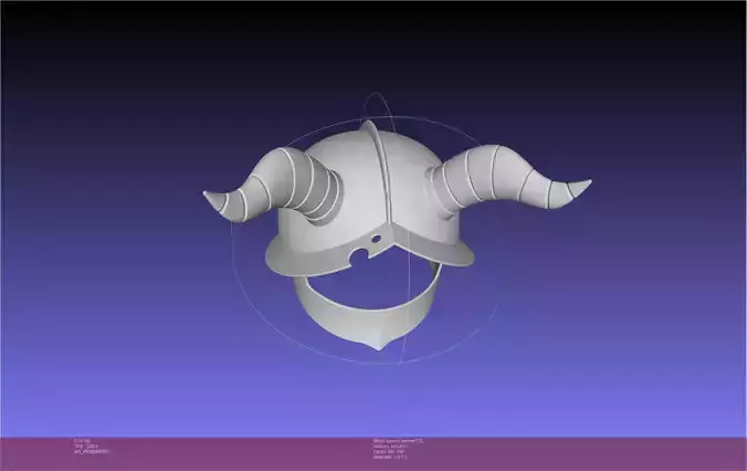 Dungeon Meshi Senshi Helmet 3D print model