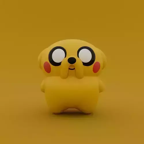 Jake The Dog - Adventure Time 3D print model