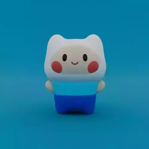 Finn The Human - Adventure Time 3D print model
