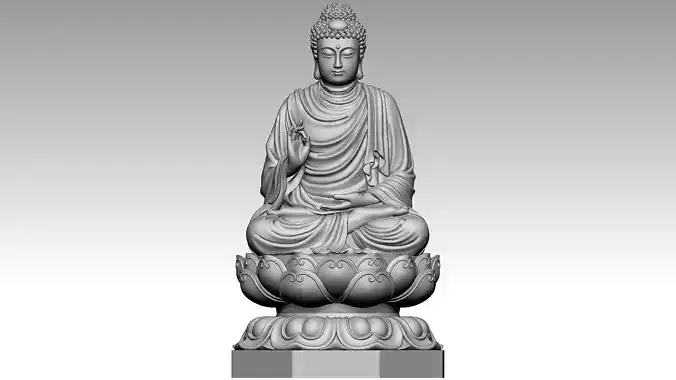 Buddha 3 3D print model