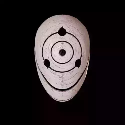 Madara Mask Remake - Easy printing 3D print model