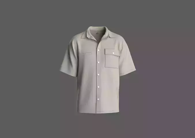 Mens shirt with multi style chest pocket