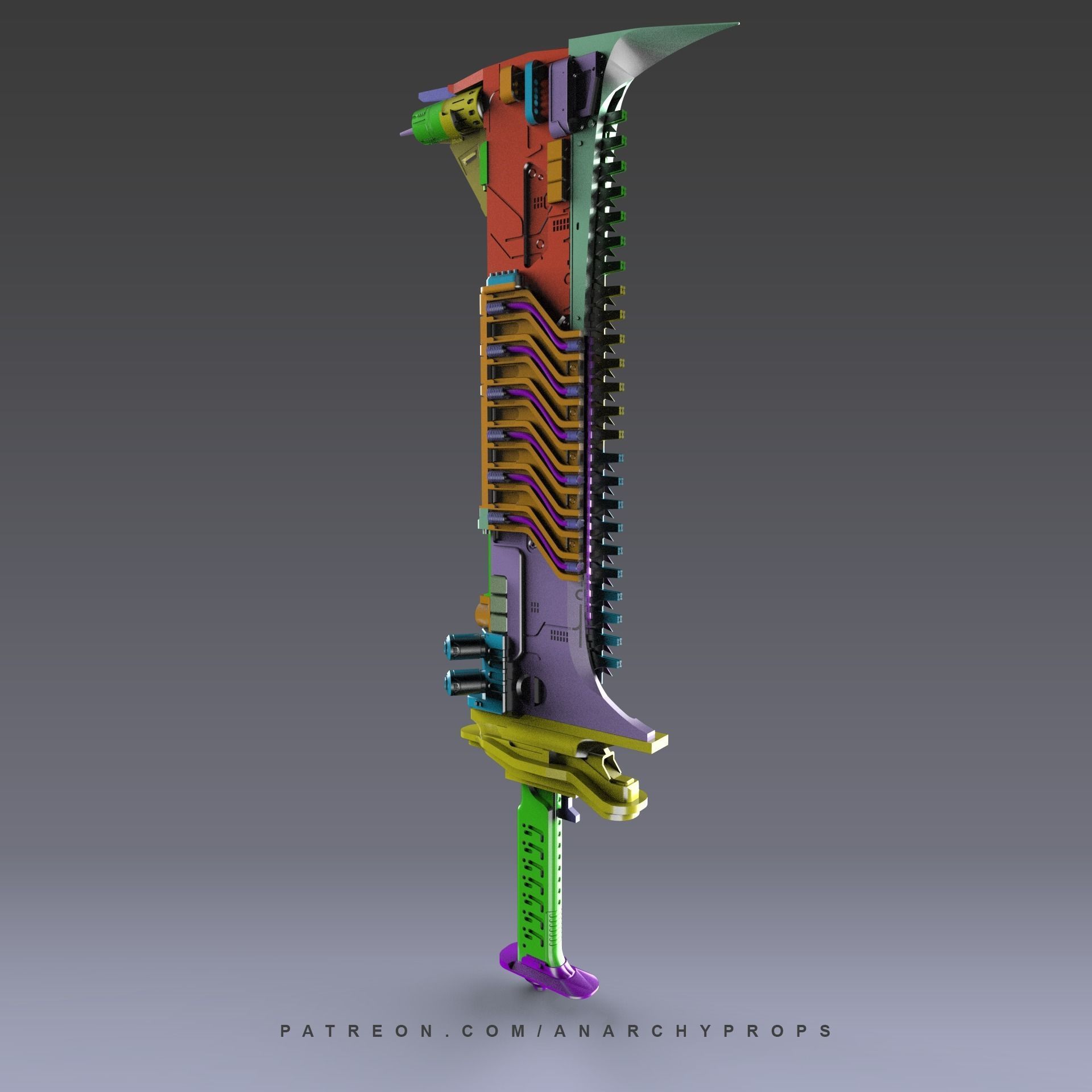 The Lament Destiny 2 3D print model_3