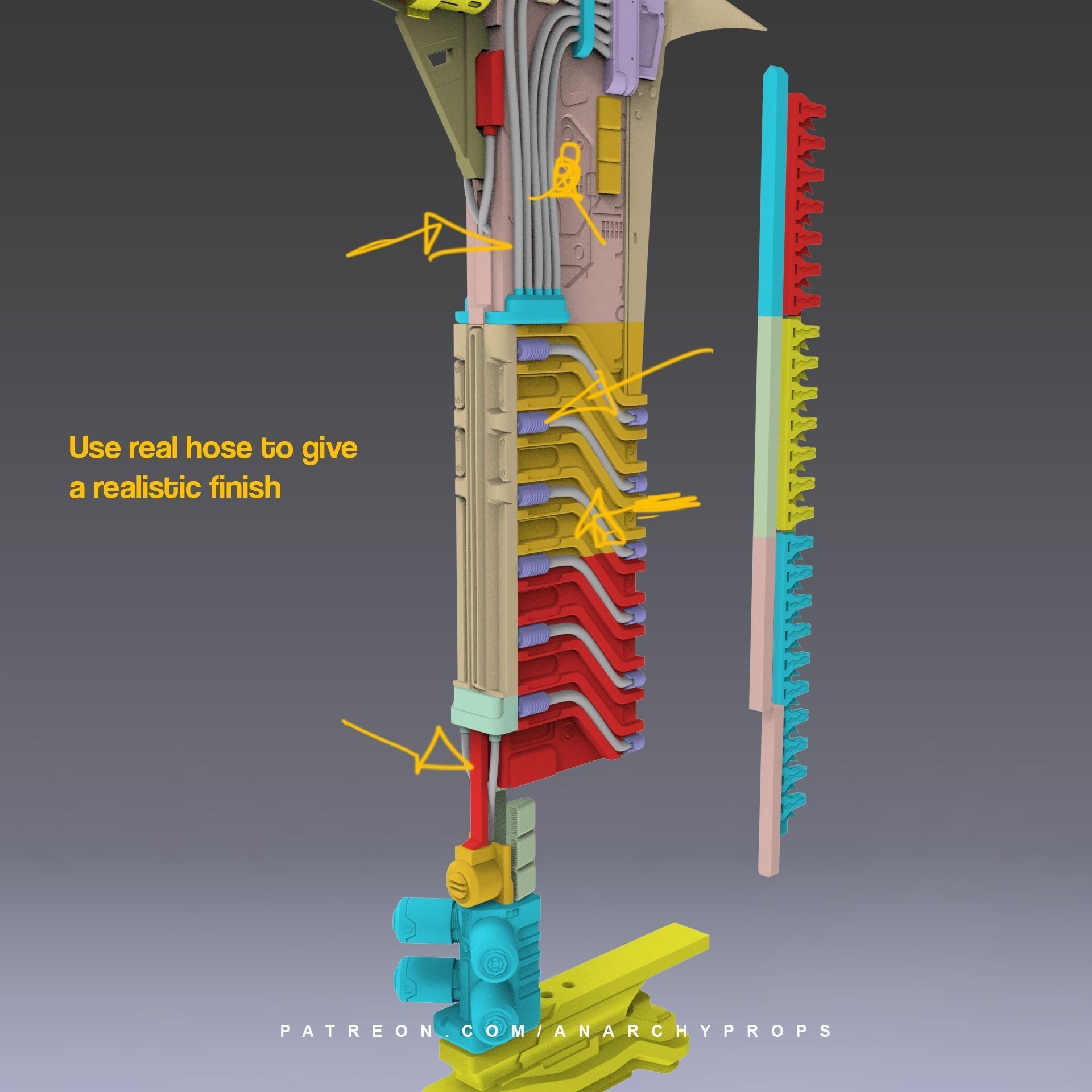 The Lament Destiny 2 3D print model_7