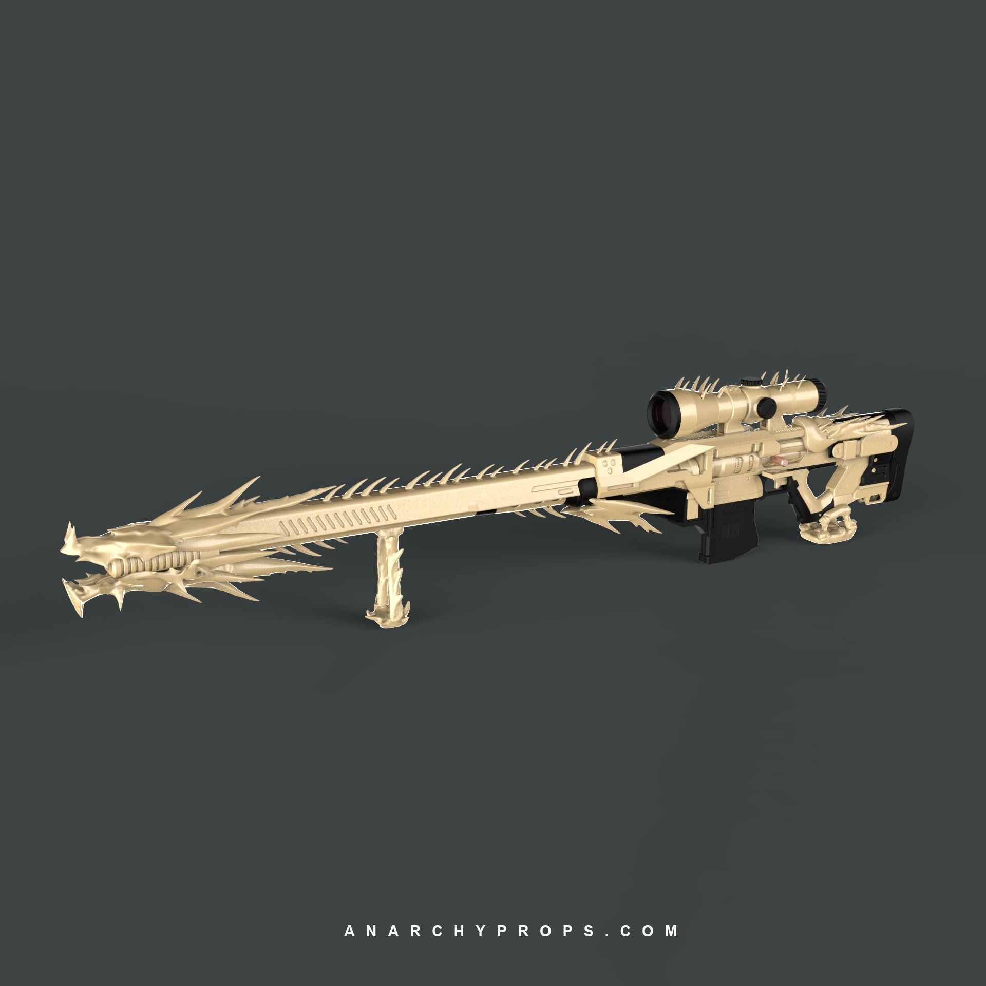 Whisper of the Worm Destiny 2 3D print model_9