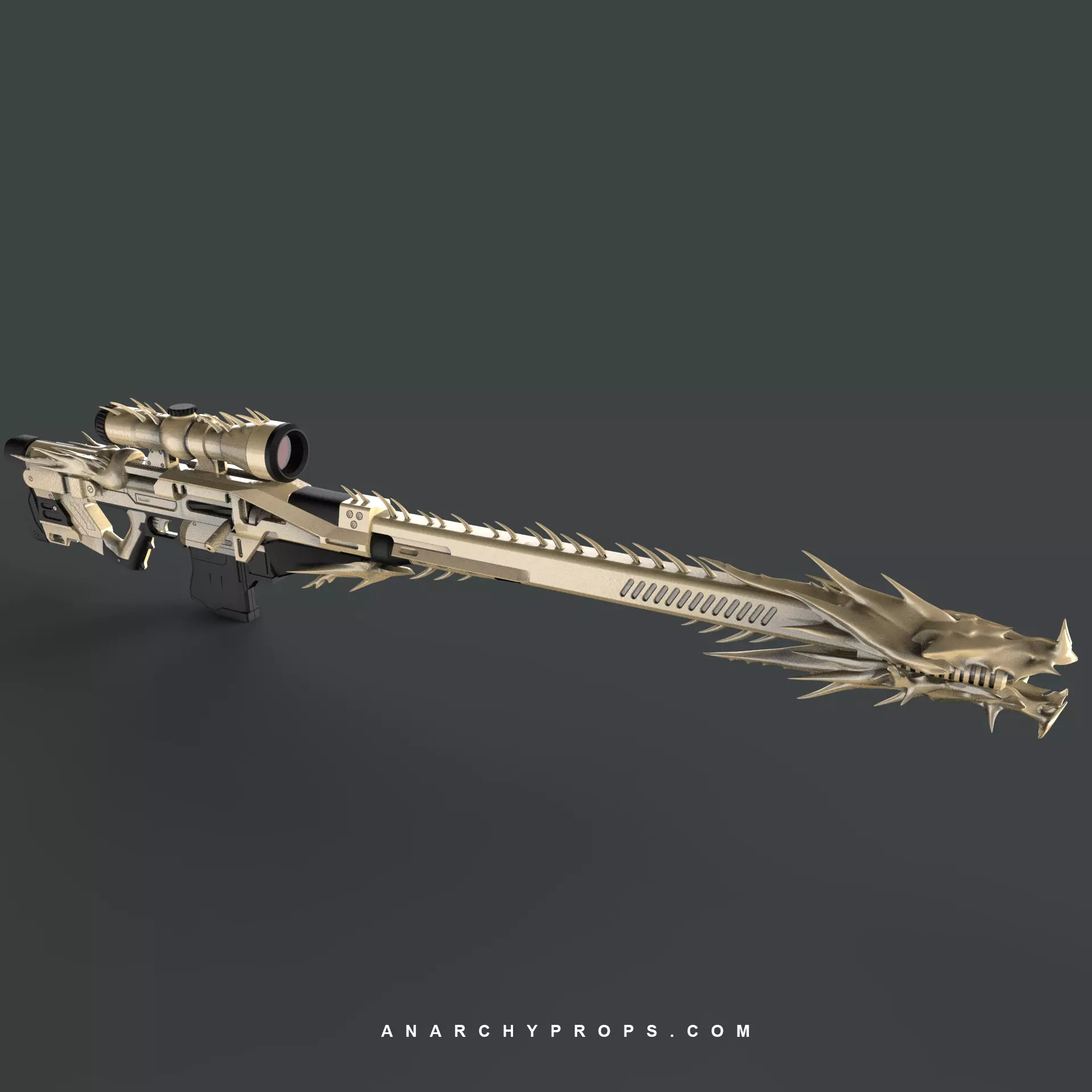 Whisper of the Worm Destiny 2 3D print model_0