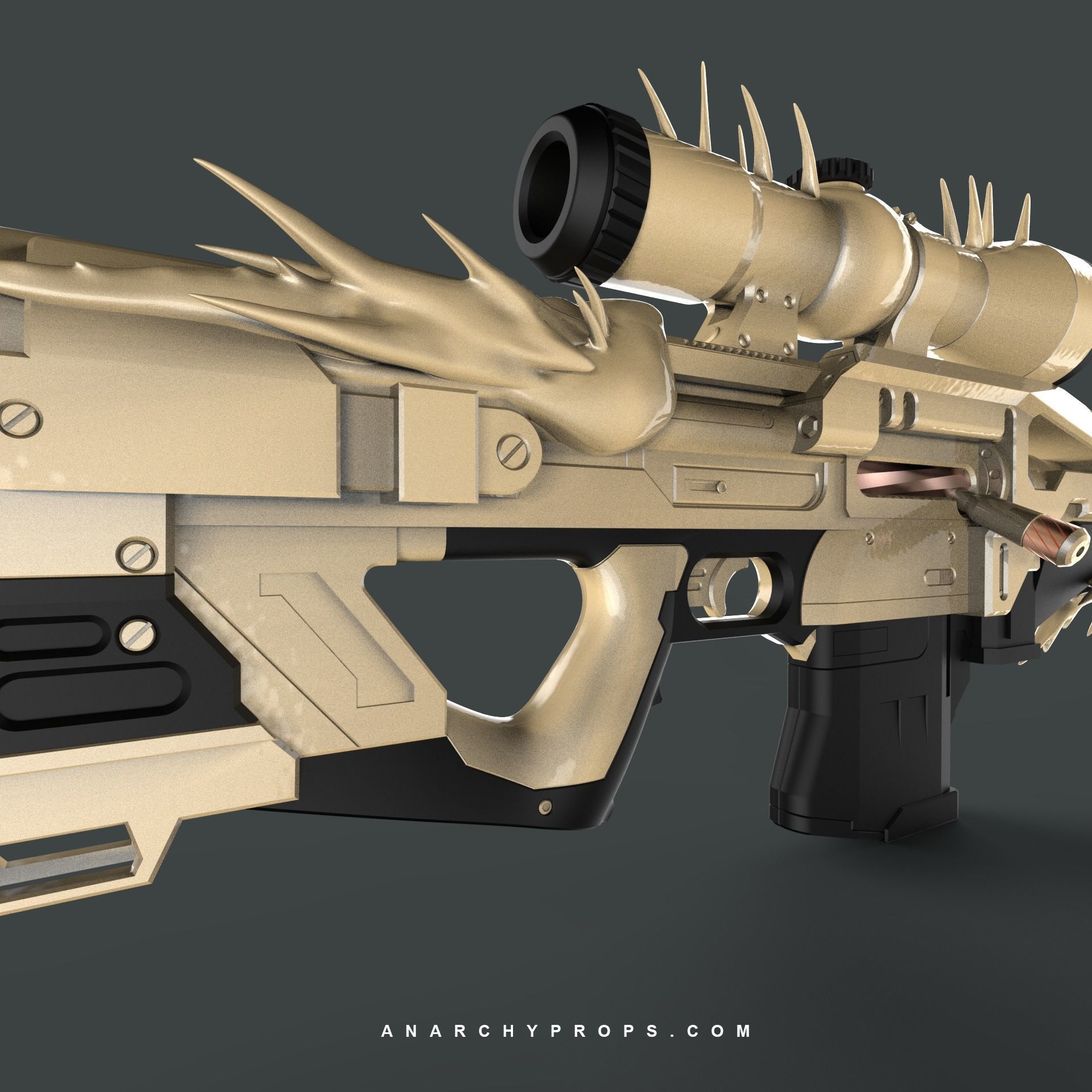 Whisper of the Worm Destiny 2 3D print model_2