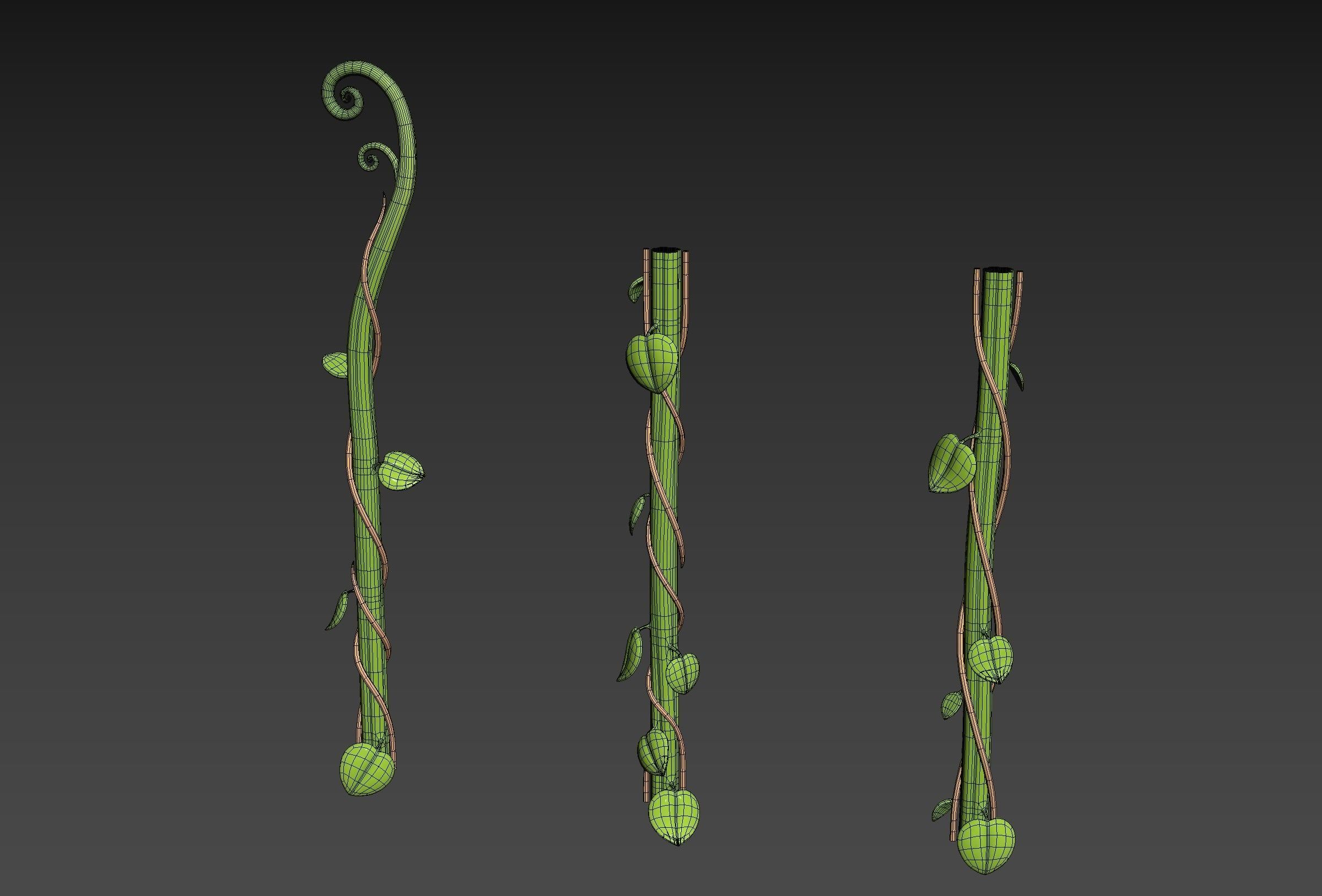 Prop306 Modular Vine 3D model_7