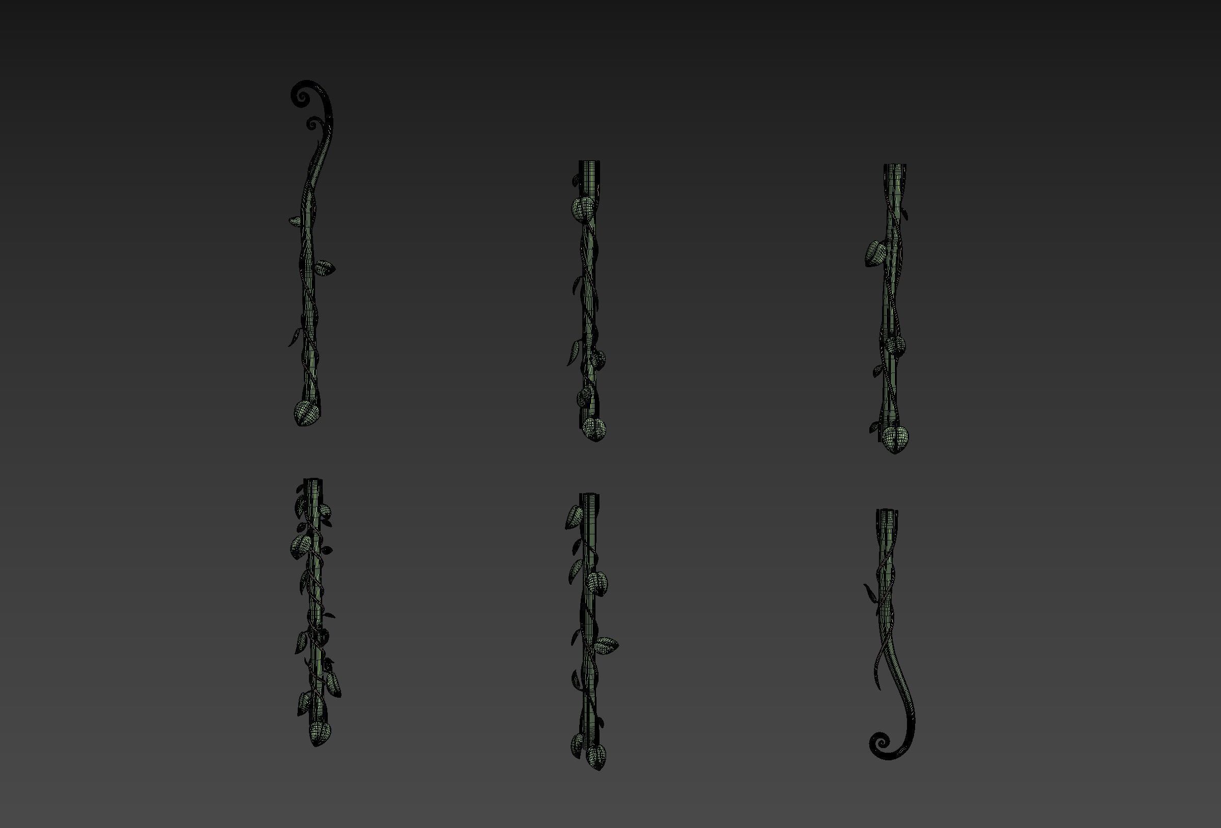 Prop306 Modular Vine 3D model_6