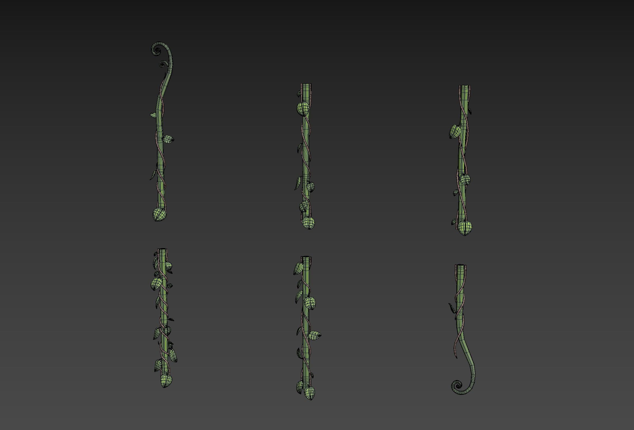 Prop306 Modular Vine 3D model_5