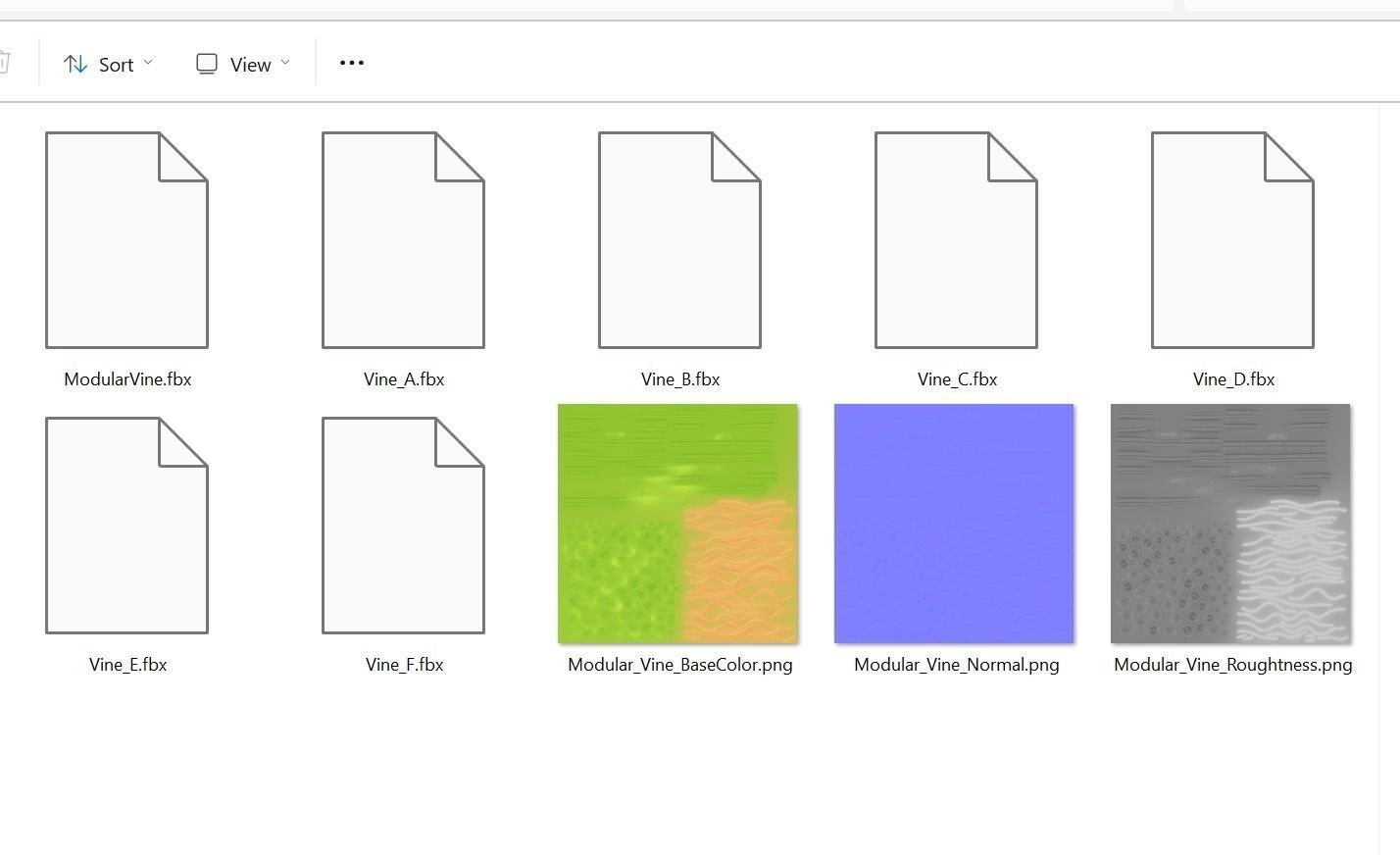 Prop306 Modular Vine 3D model_20