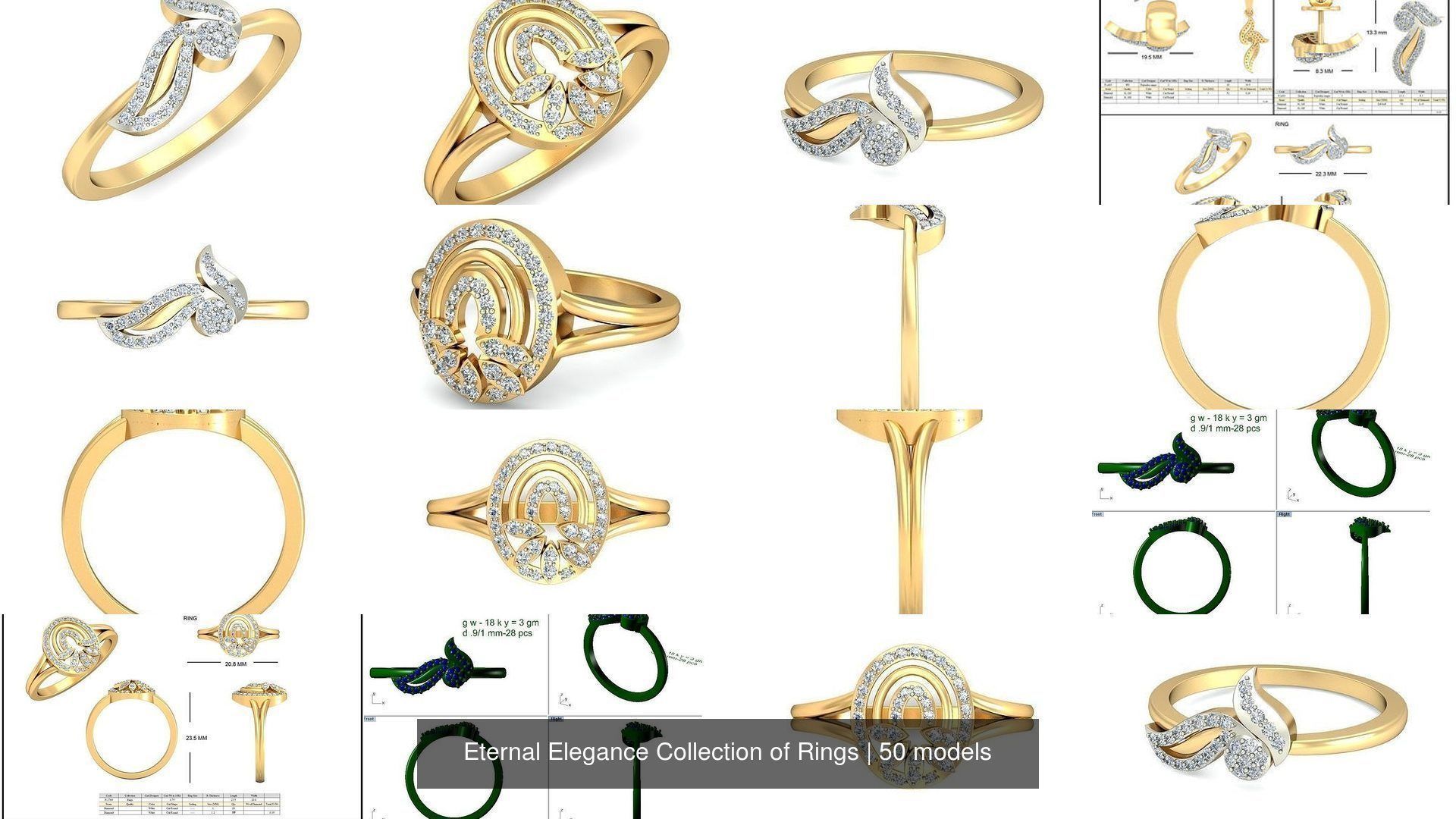 Eternal Elegance Collection of Rings _6
