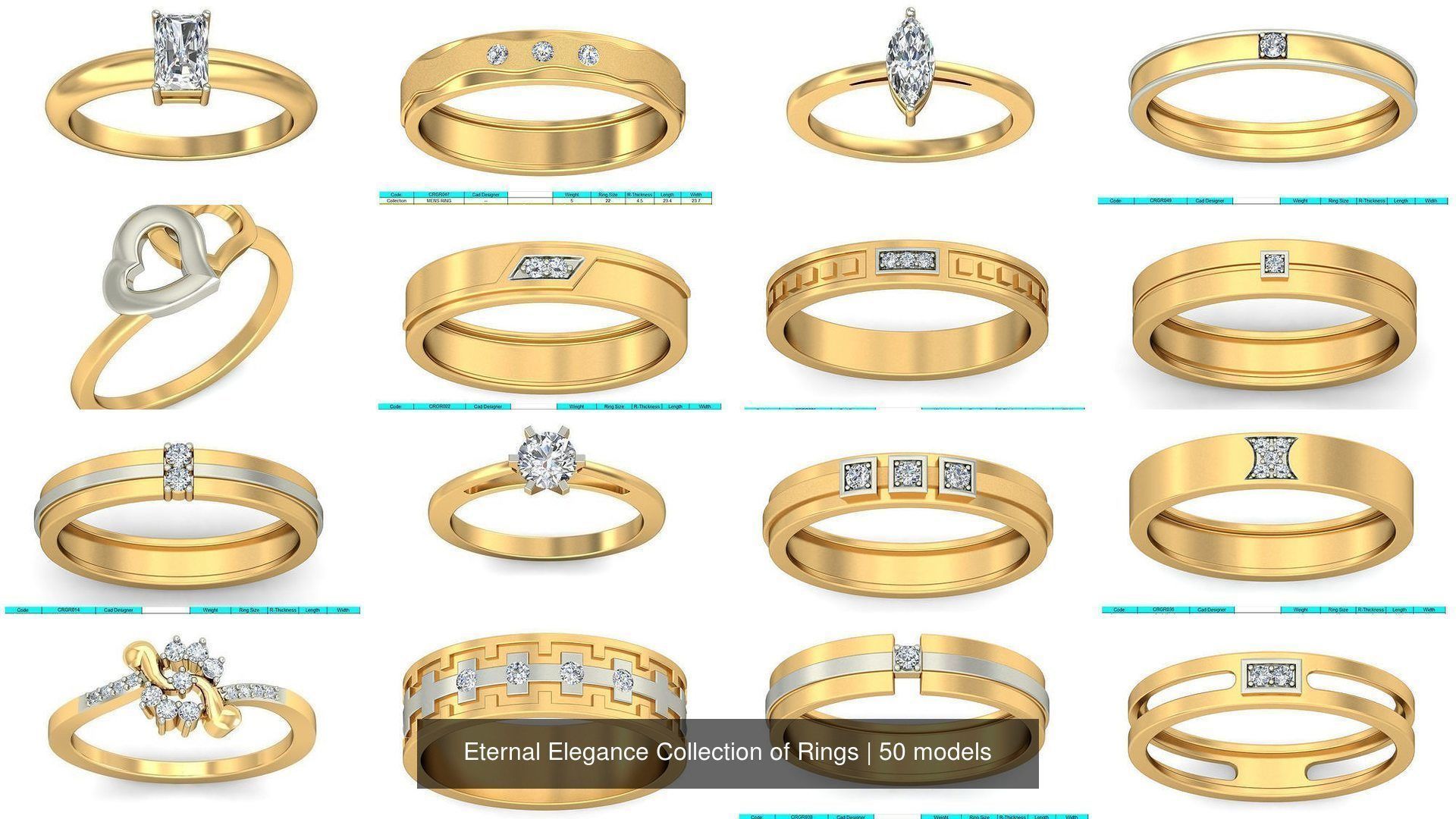 Eternal Elegance Collection of Rings _2