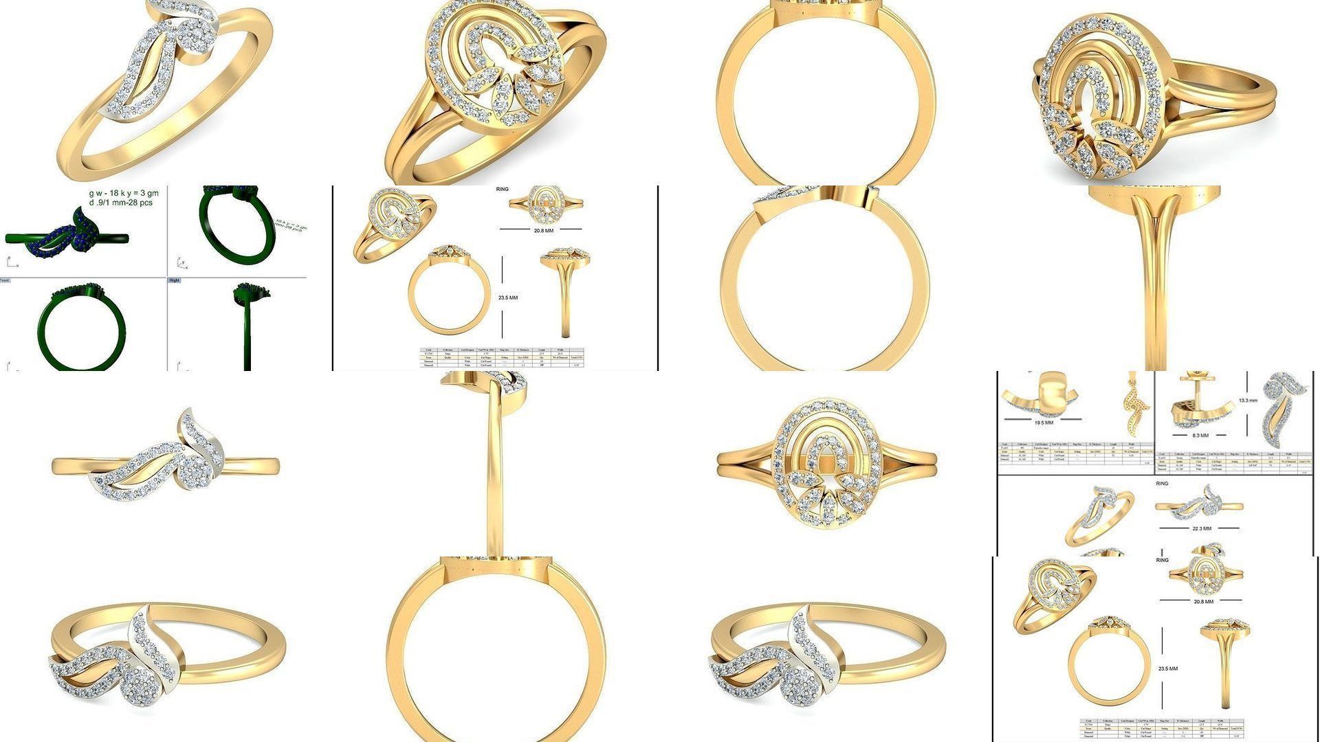 Eternal Elegance Collection of Rings _5