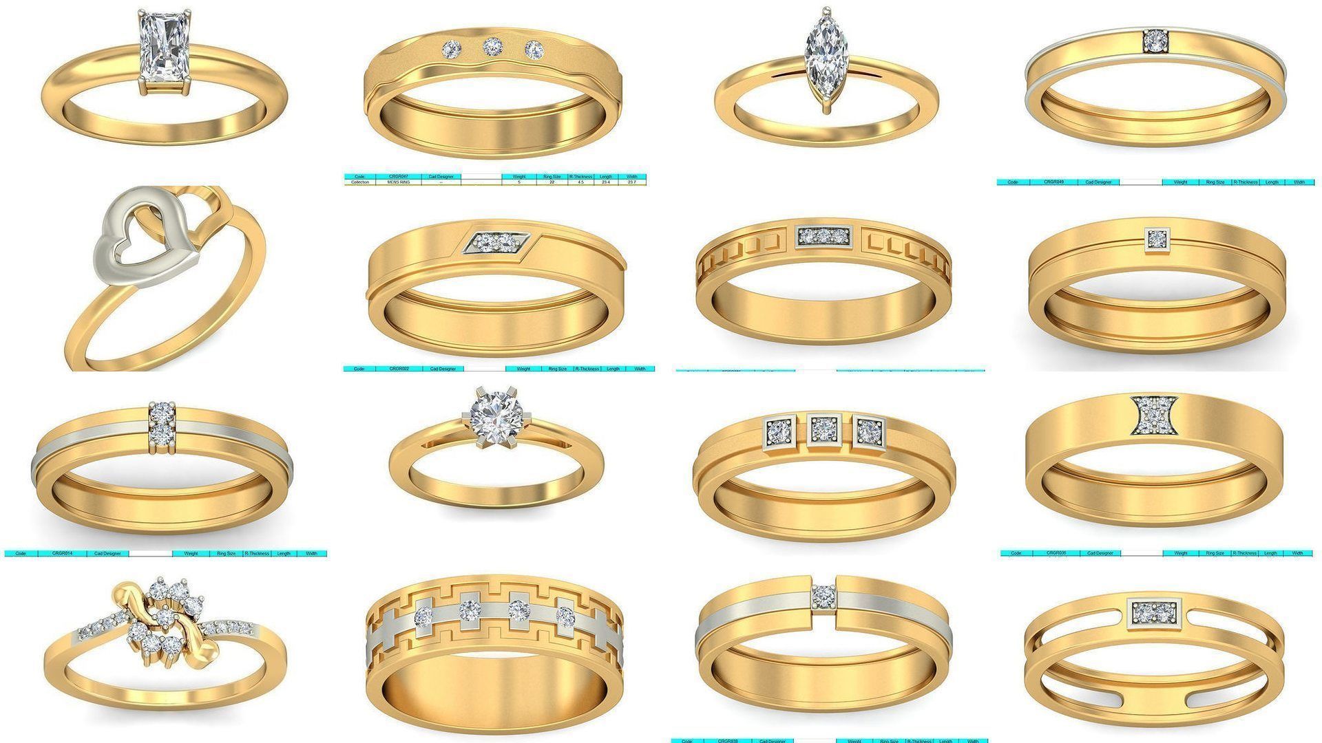 Eternal Elegance Collection of Rings _1