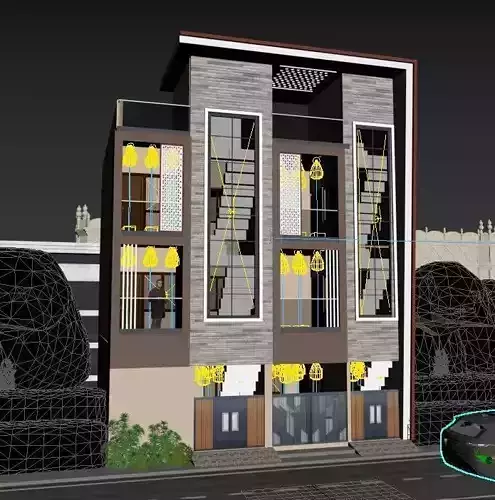 Modern Elevation Exterior