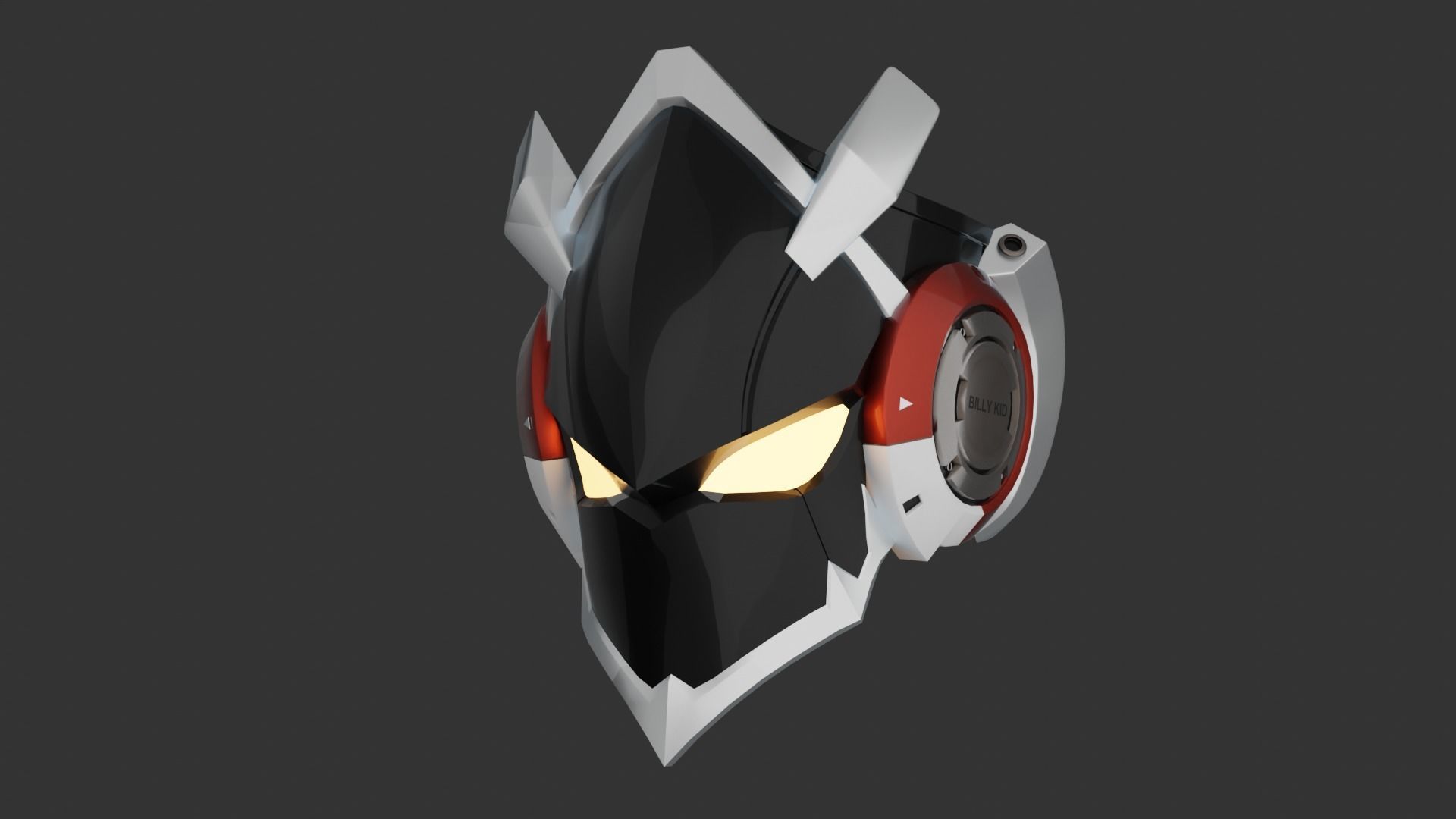 Billy Kid Mask - Zenless Zone Zero 3D model_3