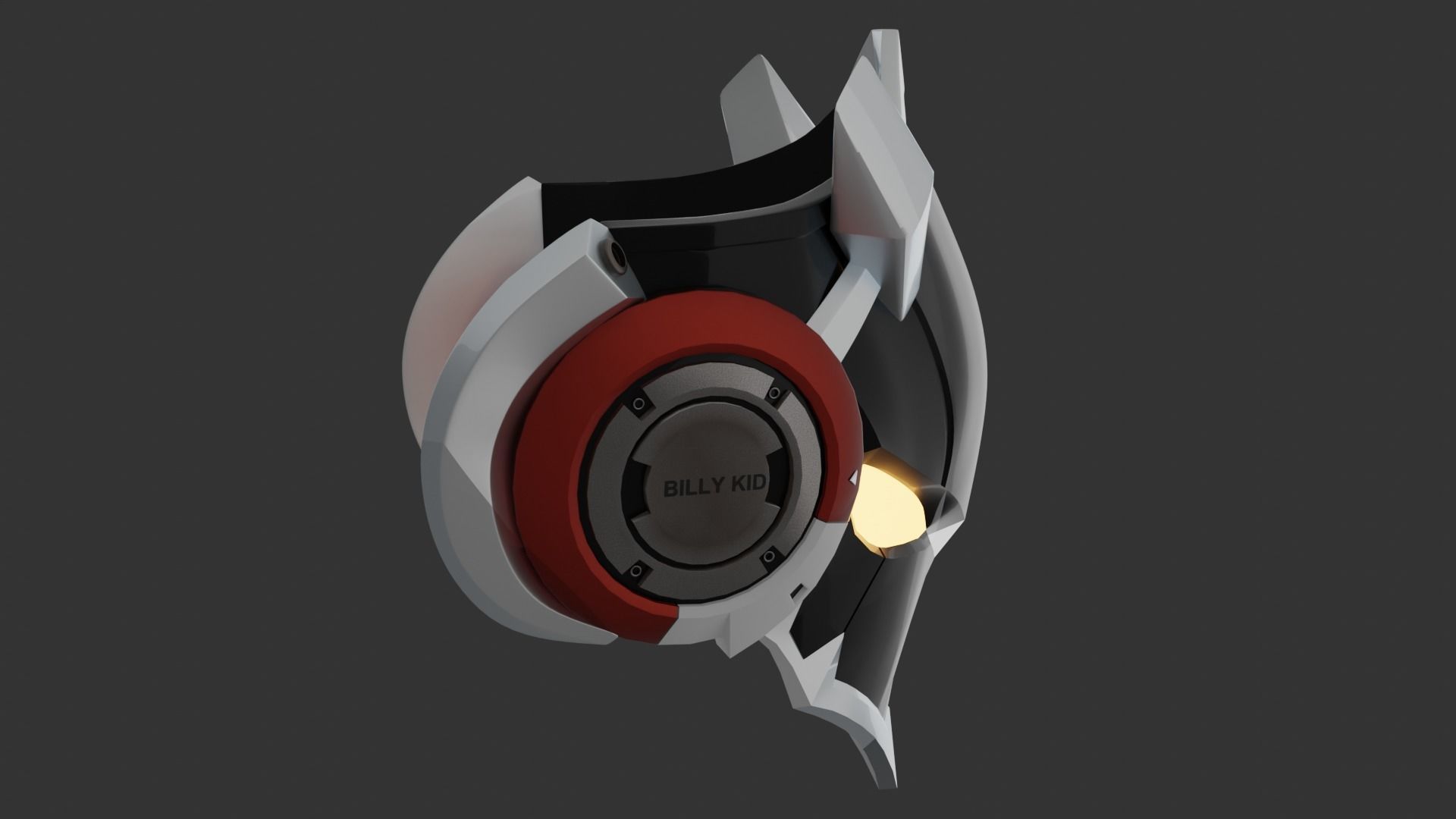 Billy Kid Mask - Zenless Zone Zero 3D model_6