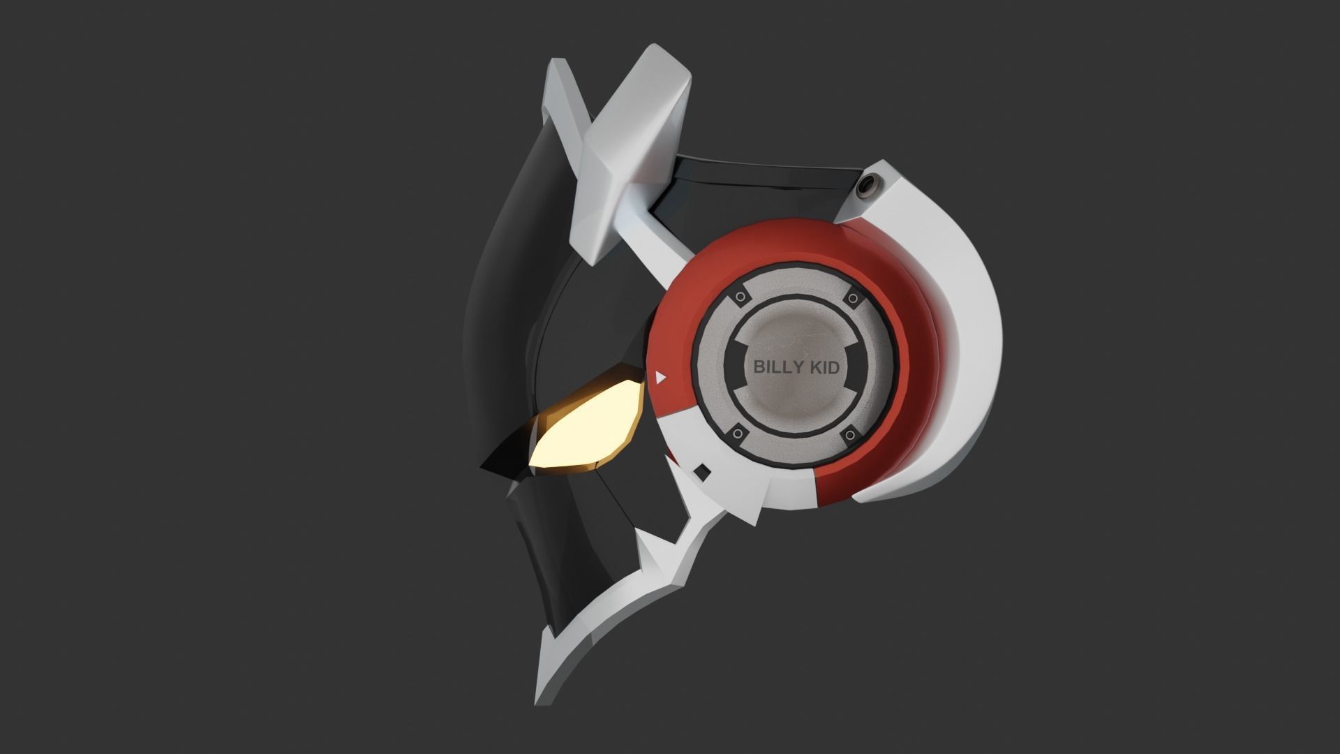 Billy Kid Mask - Zenless Zone Zero 3D model_2