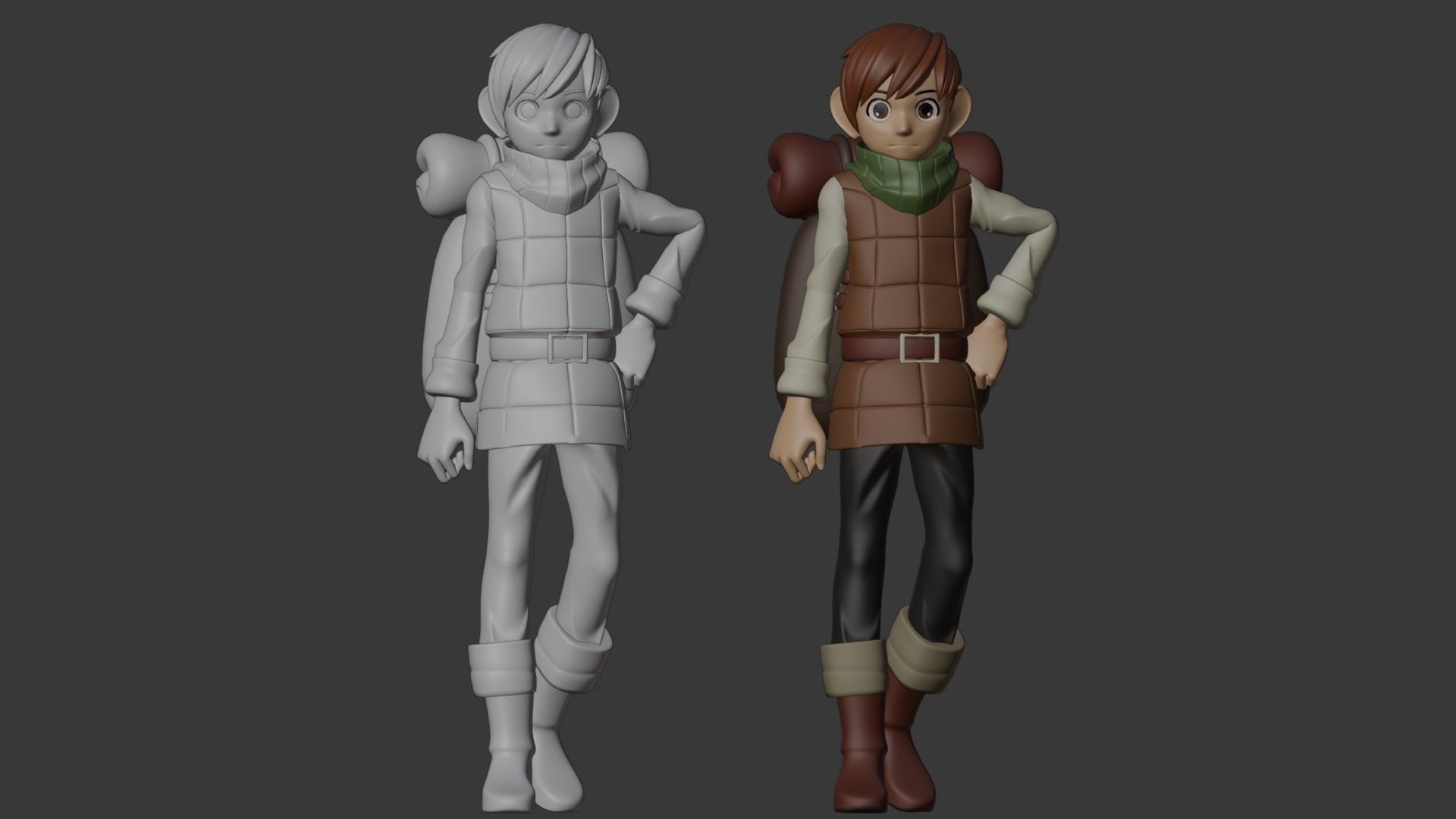 Chilchuck Tims - Delicious in Dungeon 3D model_19