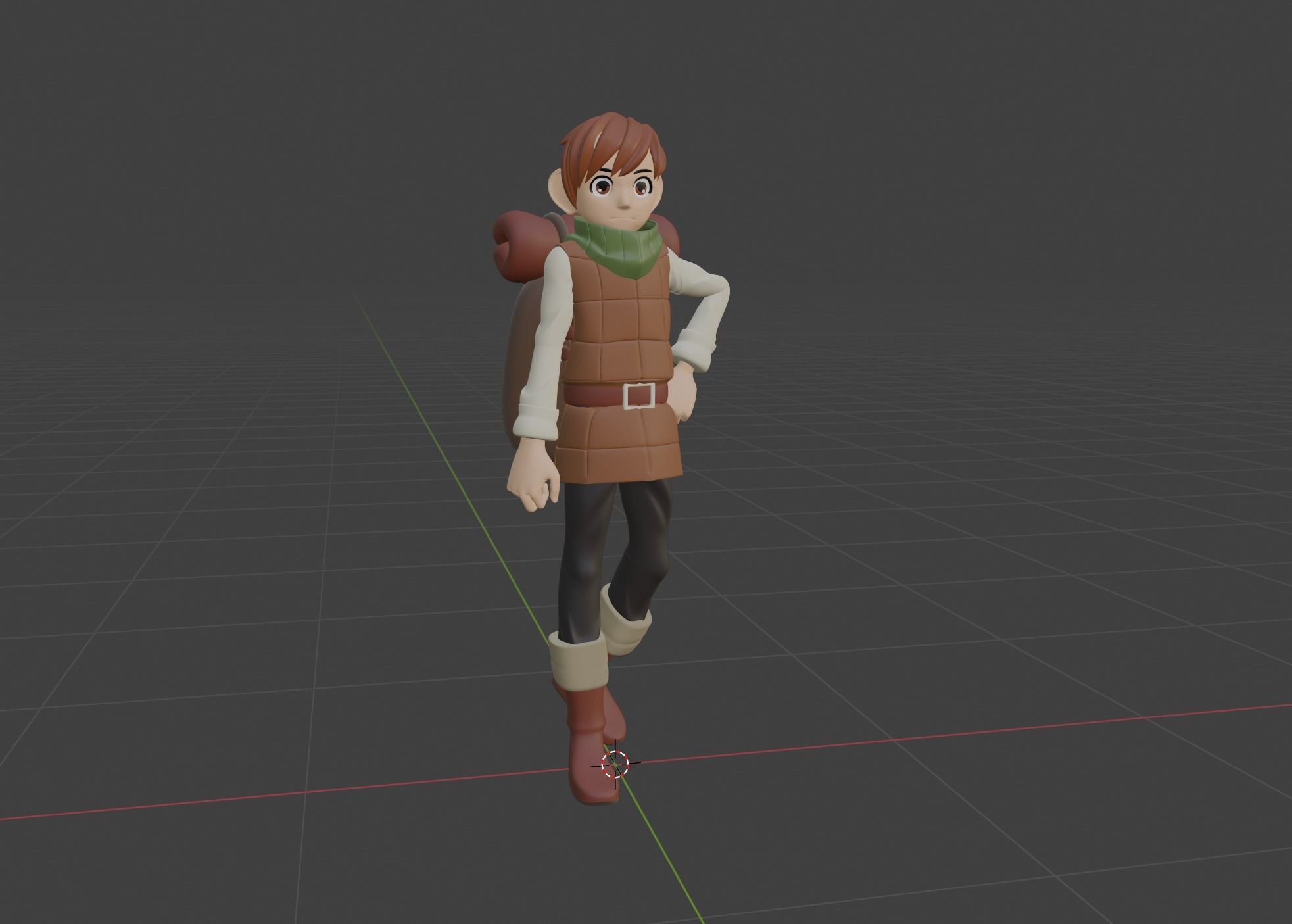 Chilchuck Tims - Delicious in Dungeon 3D model_5