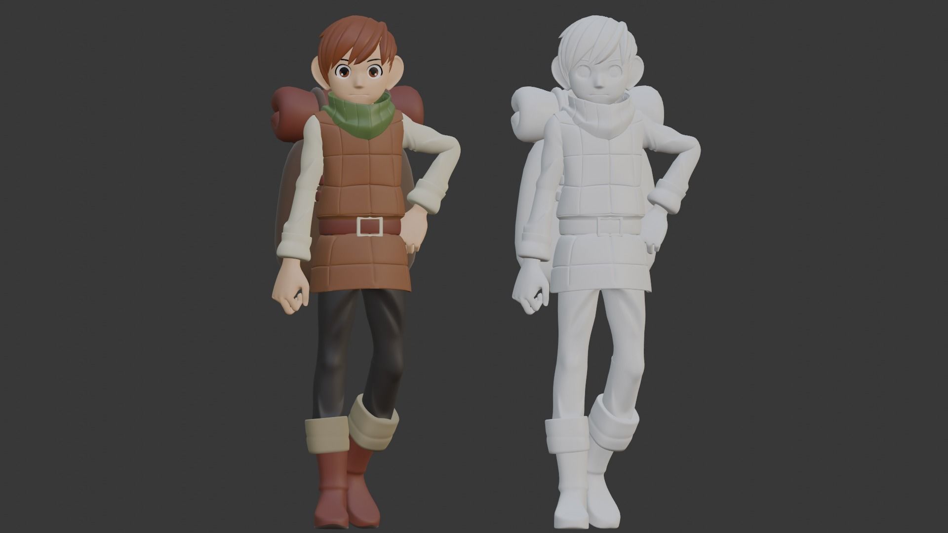 Chilchuck Tims - Delicious in Dungeon 3D model_17
