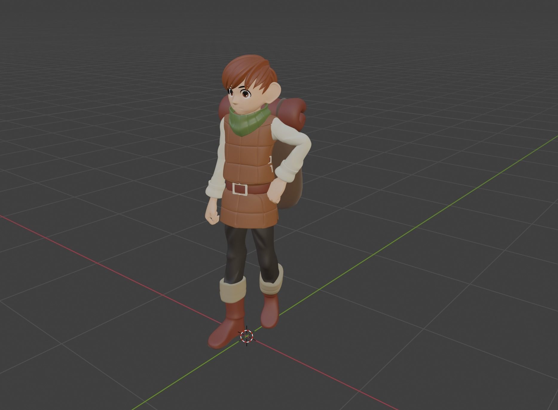 Chilchuck Tims - Delicious in Dungeon 3D model_6