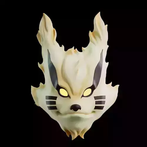 Kurama Mask 3D print model